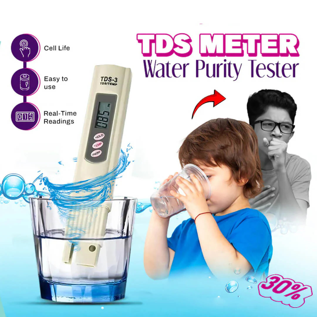 Tds Meter Water Purity Tester