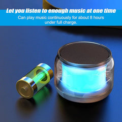 Mini RGB Acrylic Wireless Speaker