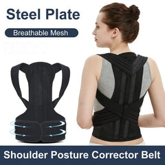 Smart Adjustable Posture Corrector with Smart Belt